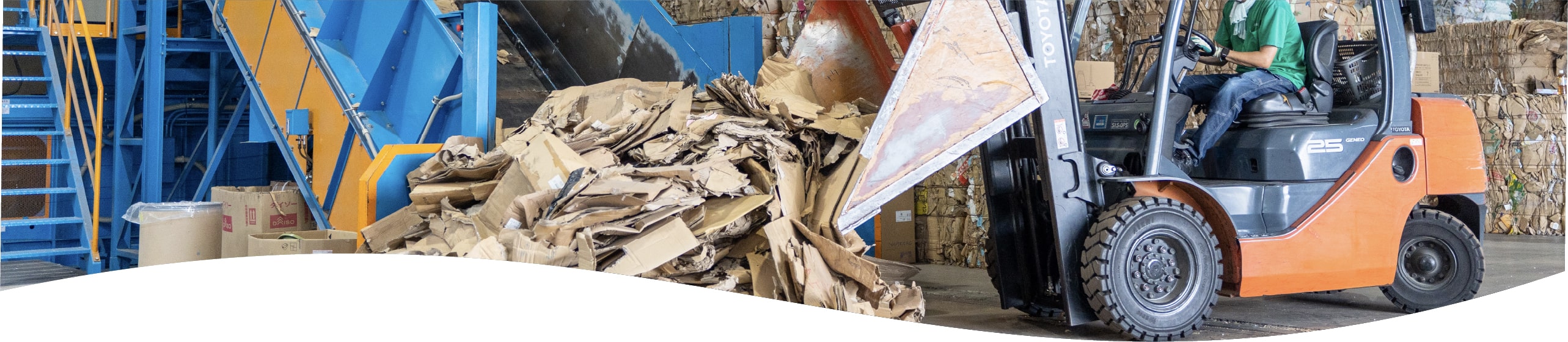 SERVICE 01 古紙回収サービス
